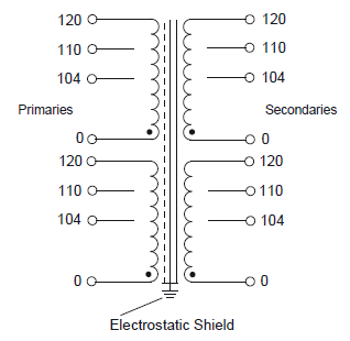 Signal Transformer / Bel DU & SU Step-Up or Step-Down Transformers